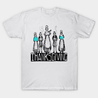 Teal Pumpkin Thanksgiving T-Shirt